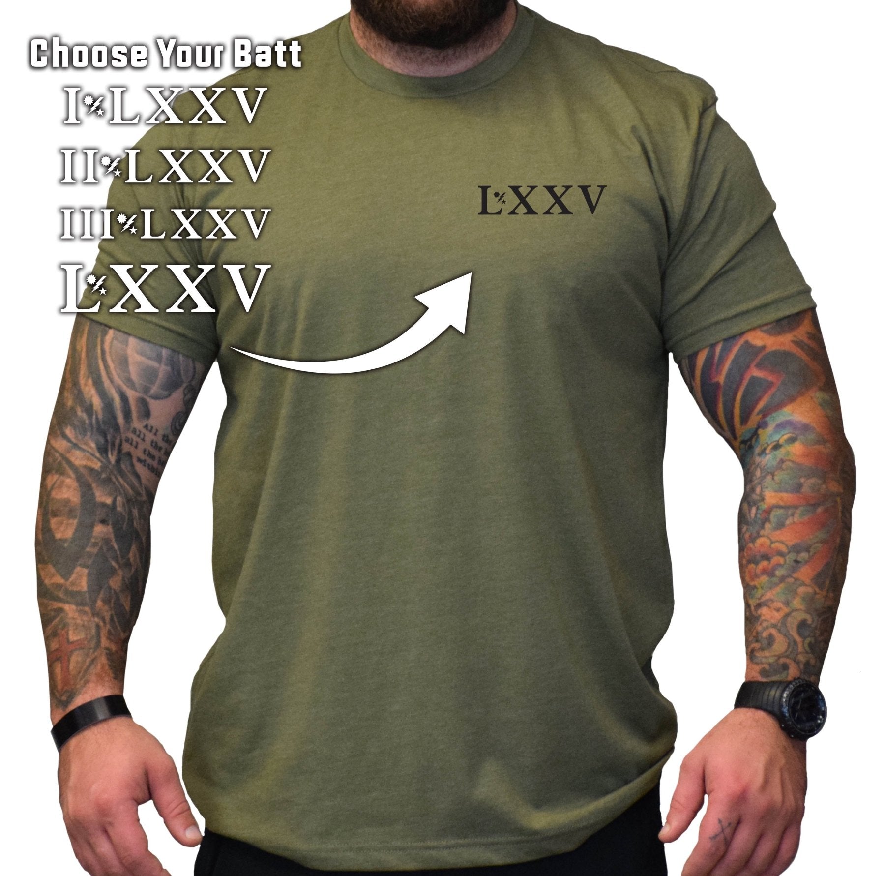 Roman Numerals Ranger - Small - Shirt