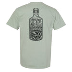 Rough Seas Bottle Subdued Heavyweight Tee - Small - Shirt