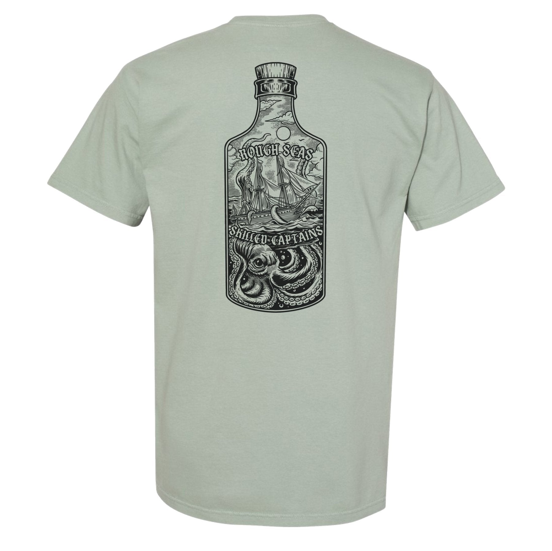 Rough Seas Bottle Subdued Heavyweight Tee - Small - Shirt