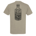 Rough Seas Bottle Subdued Heavyweight Tee - Small - Shirt