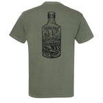 Rough Seas Bottle Subdued Heavyweight Tee - Small - Shirt