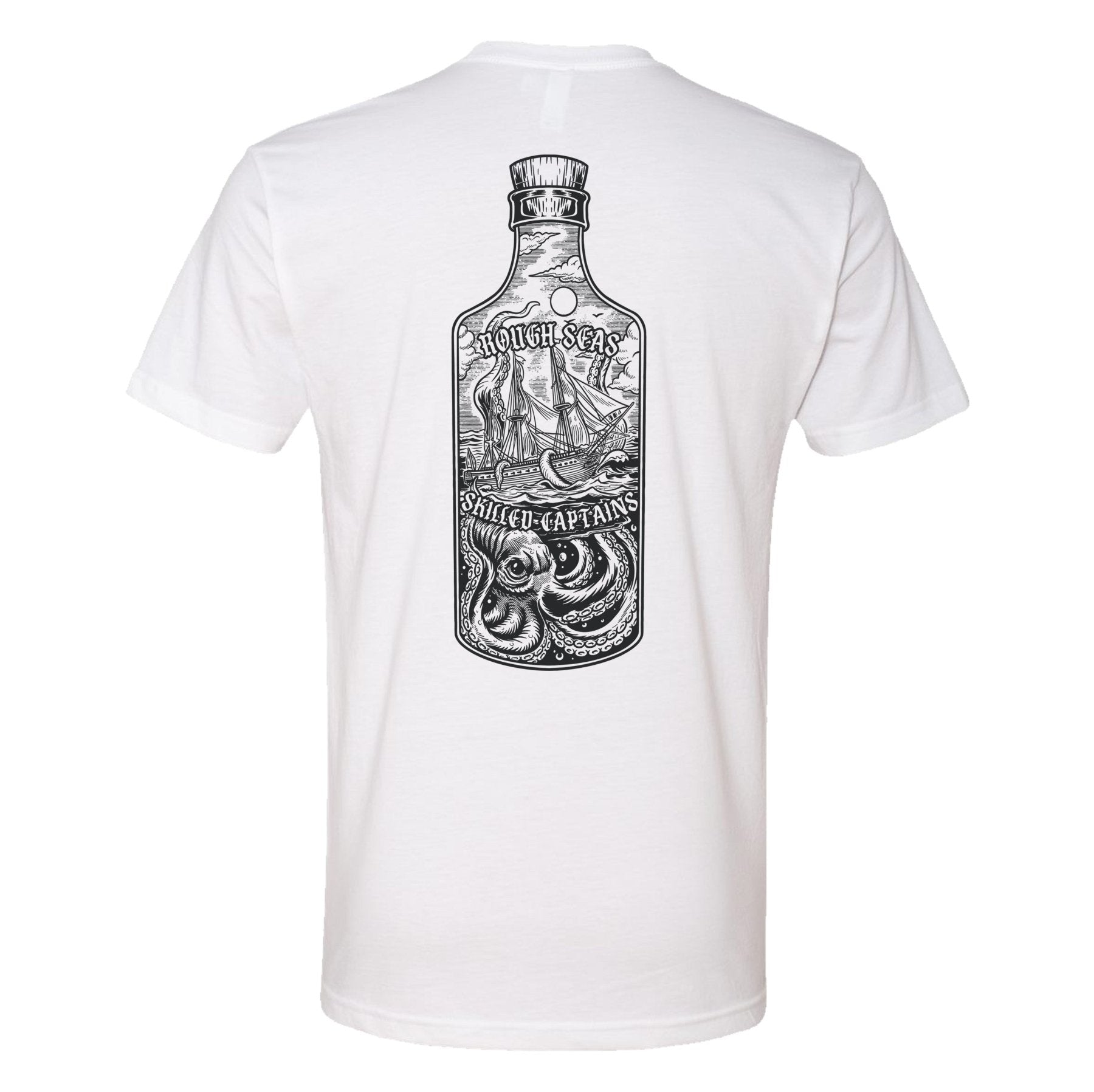 Rough Seas Bottle Subdued Tee - Small - Shirt