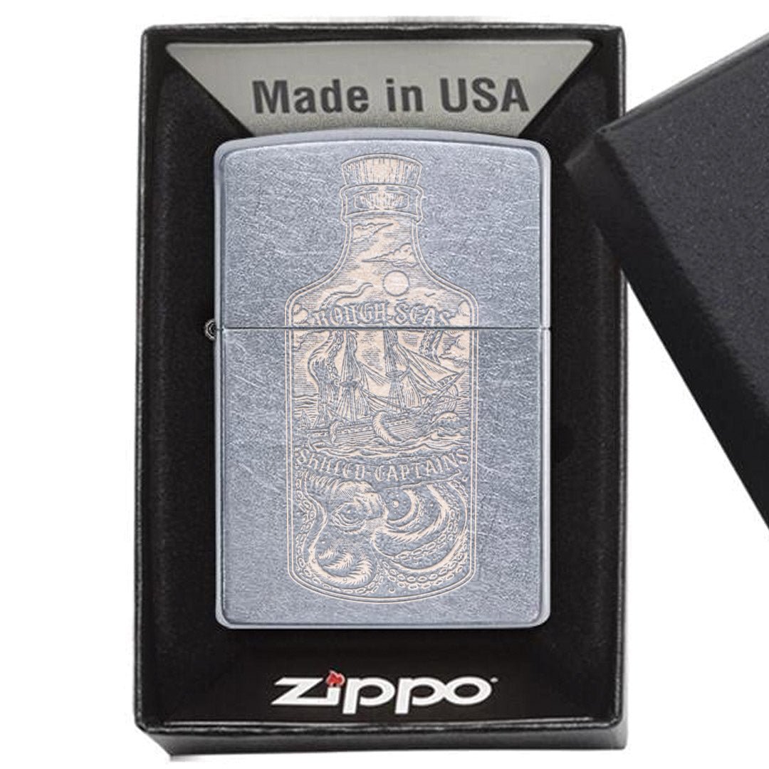 Rough Seas Lighter - Chrome - No Discount