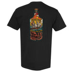 Rough Seas Skilled Captains Bottle Heavyweight Tee - Small - Shirt
