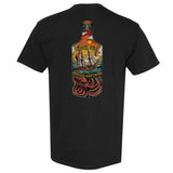 Rough Seas Skilled Captains Bottle Heavyweight Tee - Small - Shirt