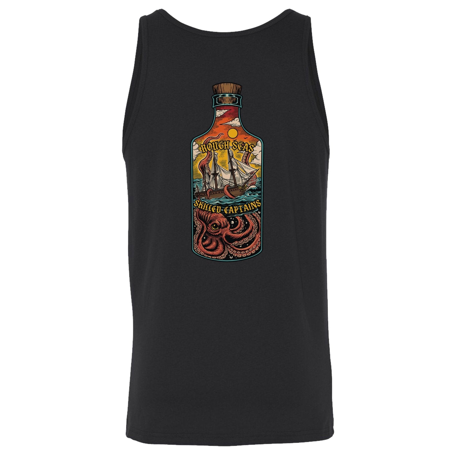 Rough Seas Skilled Captains Bottle Tank - Small - Tank Top