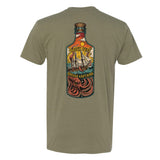Rough Seas Skilled Captains Bottle Tee - Small - Shirt