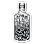 Rough Seas Subdued Sticker - 4" - Sticker