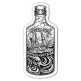 Rough Seas Subdued Sticker - 4" - Sticker