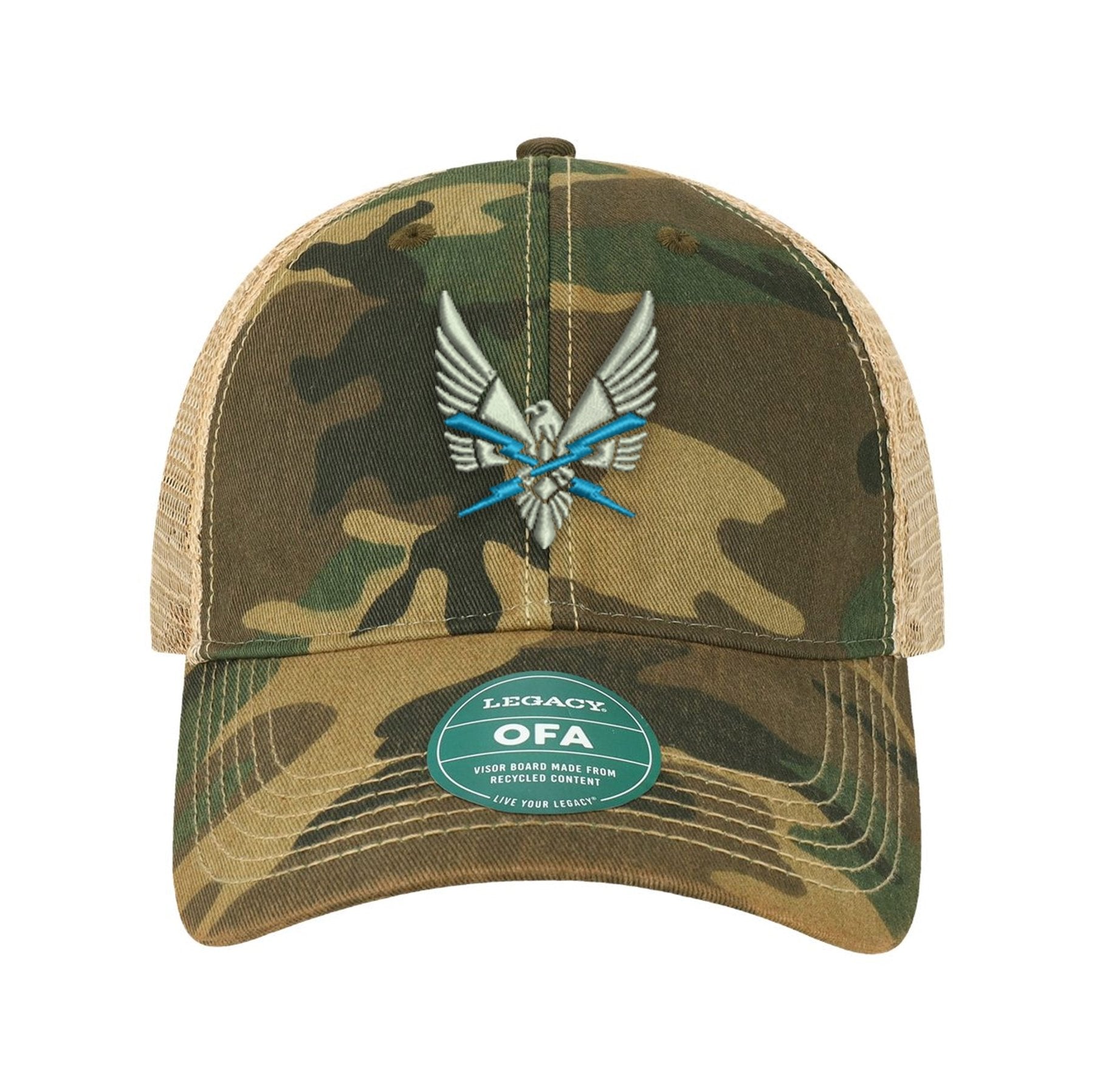 RR SWAT Old Trucker Hat - OSFA - Private Private Headwear