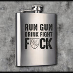 Run Gun Flask - 8oz - Flasks