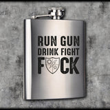 Run Gun Flask - 8oz - Flasks