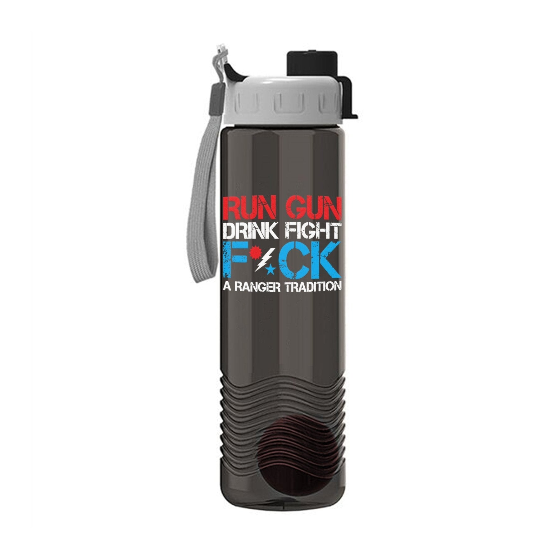 Run Gun Ranger RWB Shaker Bottle - 24oz - Shaker Bottle