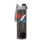 RWB Star Sun Bolt Shaker Bottle - 24oz - Shaker Bottle