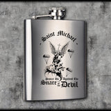 Saint Michael Flask - 8oz - Flasks