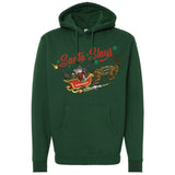 Santa Slays Hoodie - Small - Hoodie