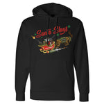 Santa Slays Hoodie - Small - Hoodie