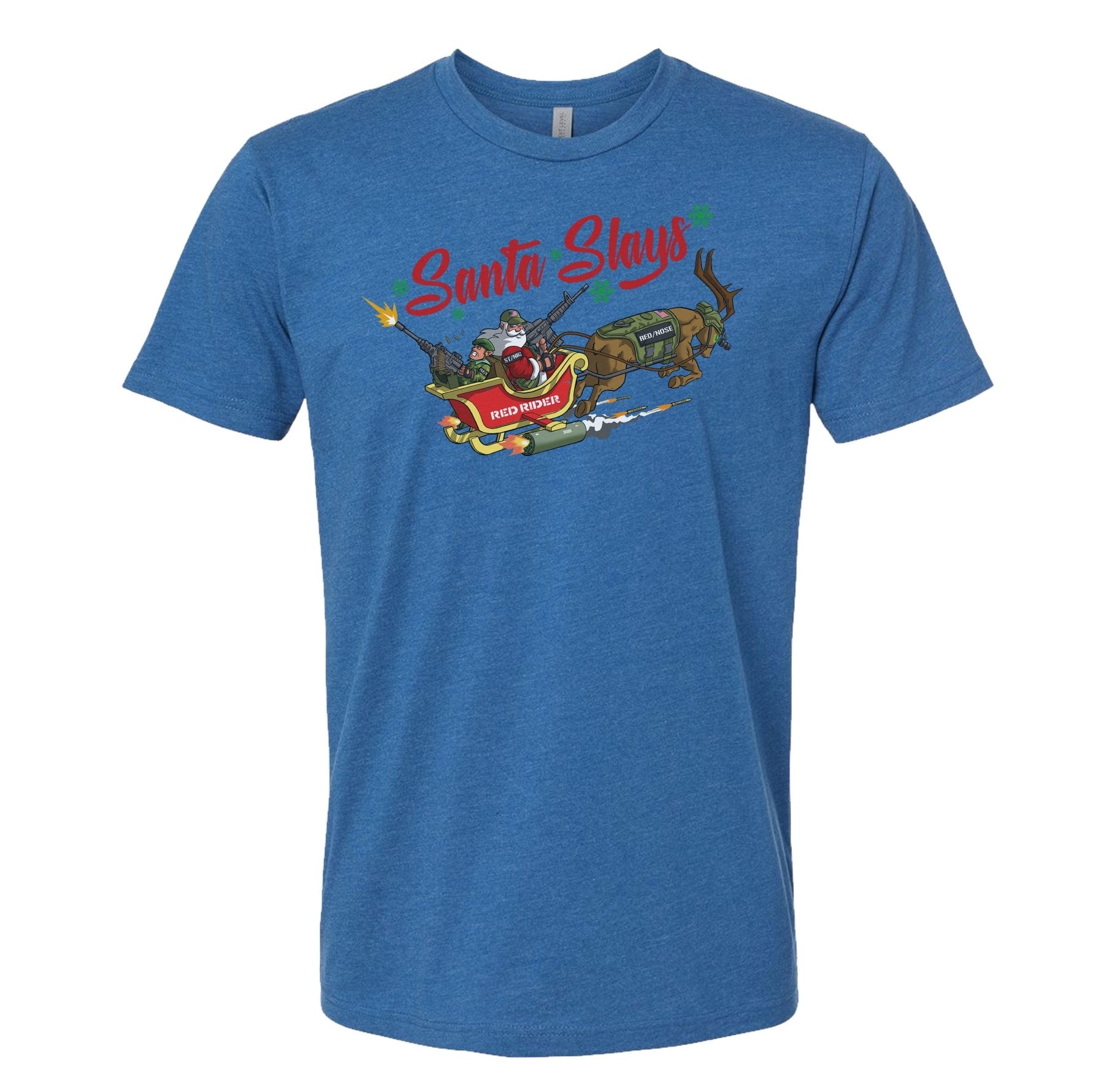 Santa Slays Tee - Small - Shirt