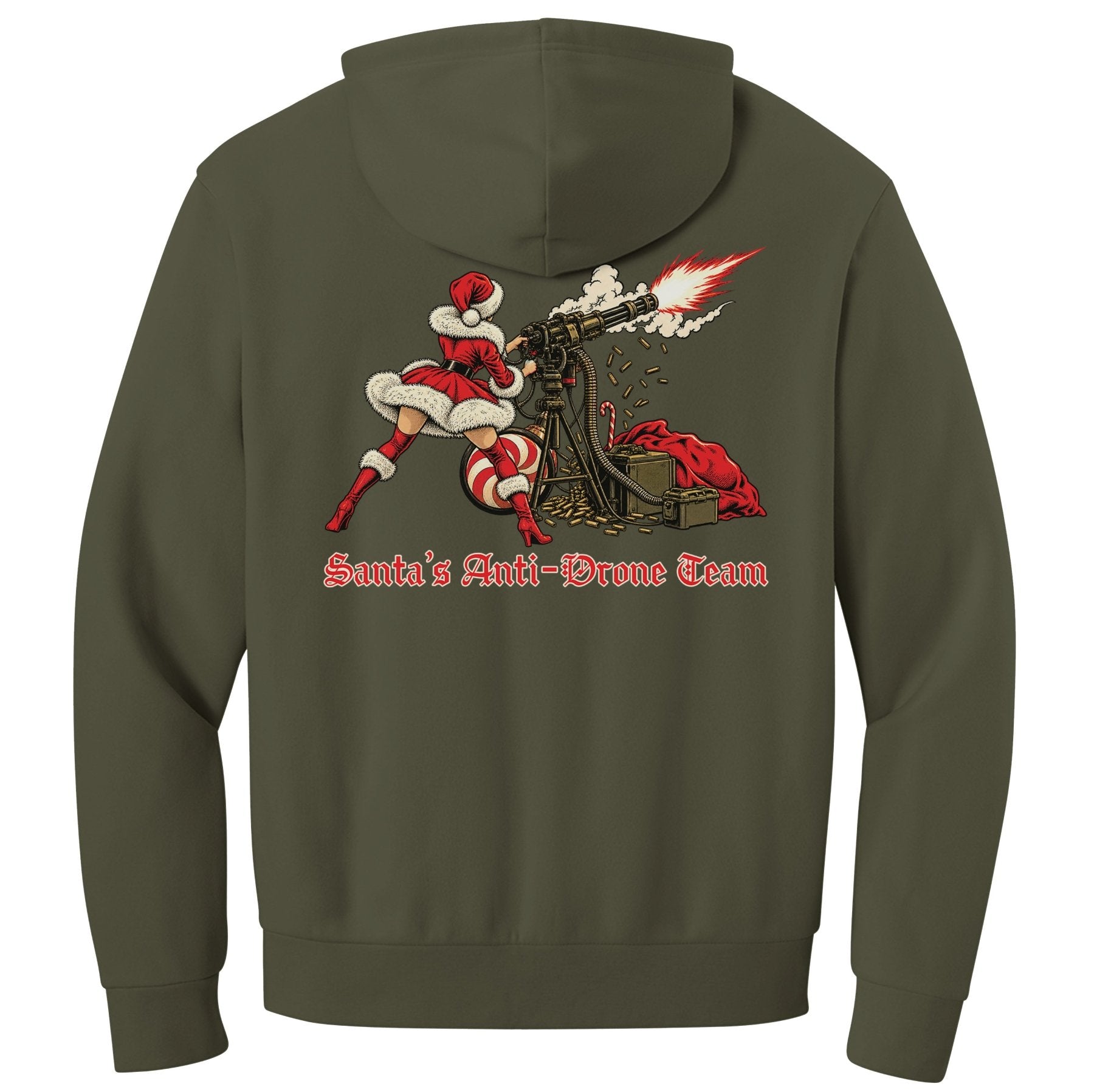 Santas Drone Team Hoodie - Small - Hoodie