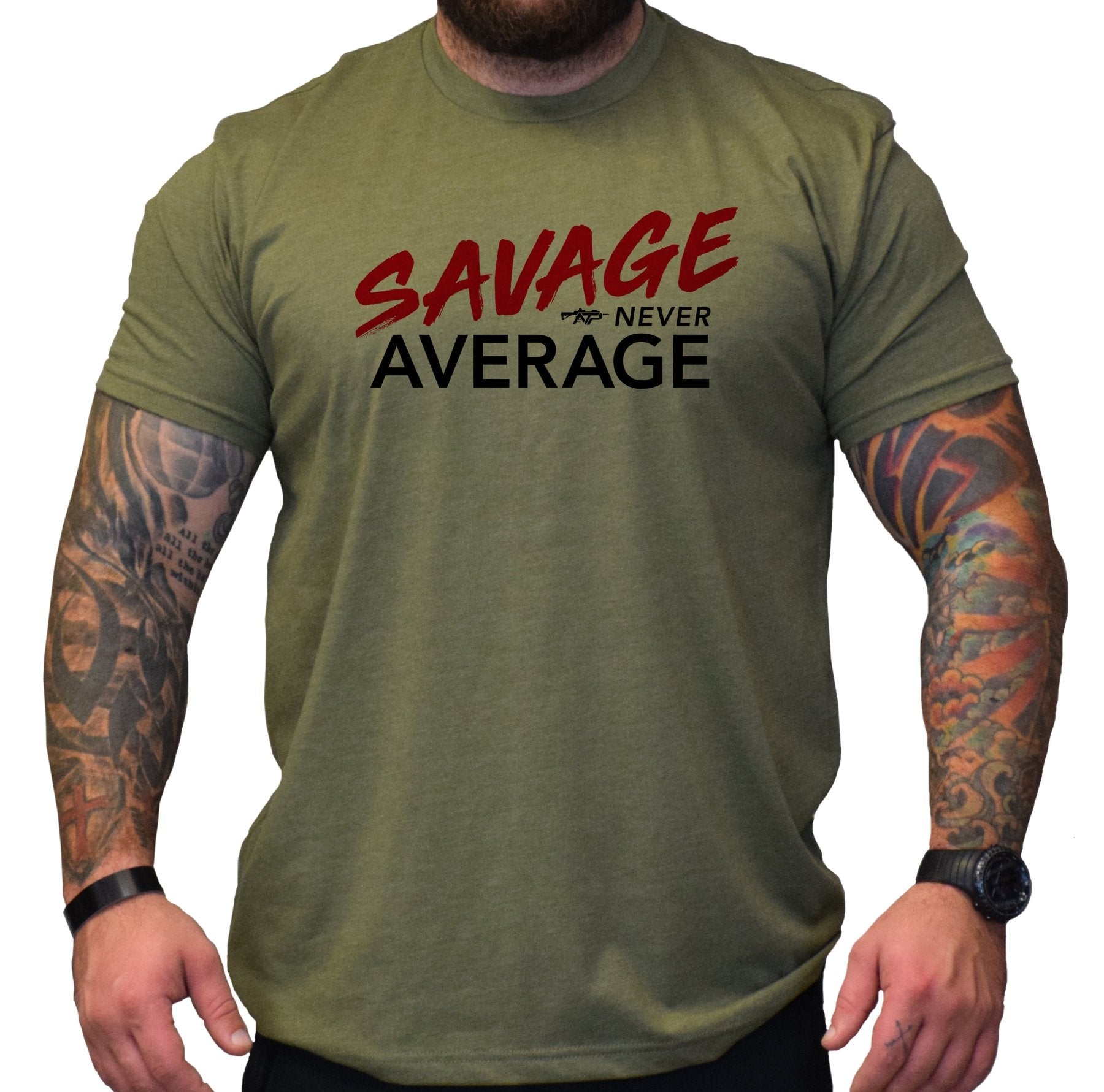 Savage, Never Average - Small - Shirt