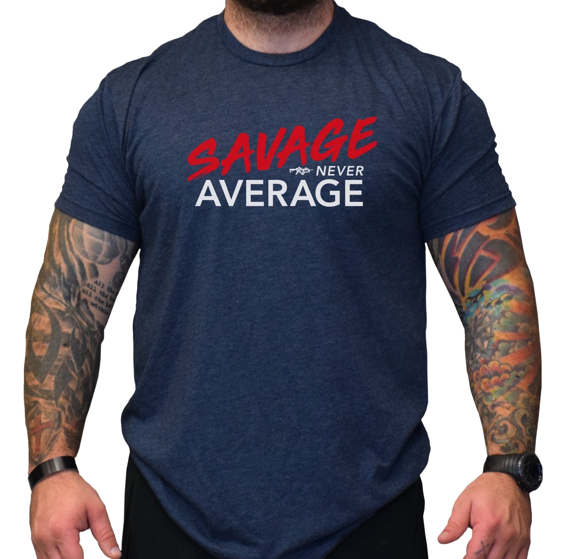 Savage, Never Average - Small - Shirt