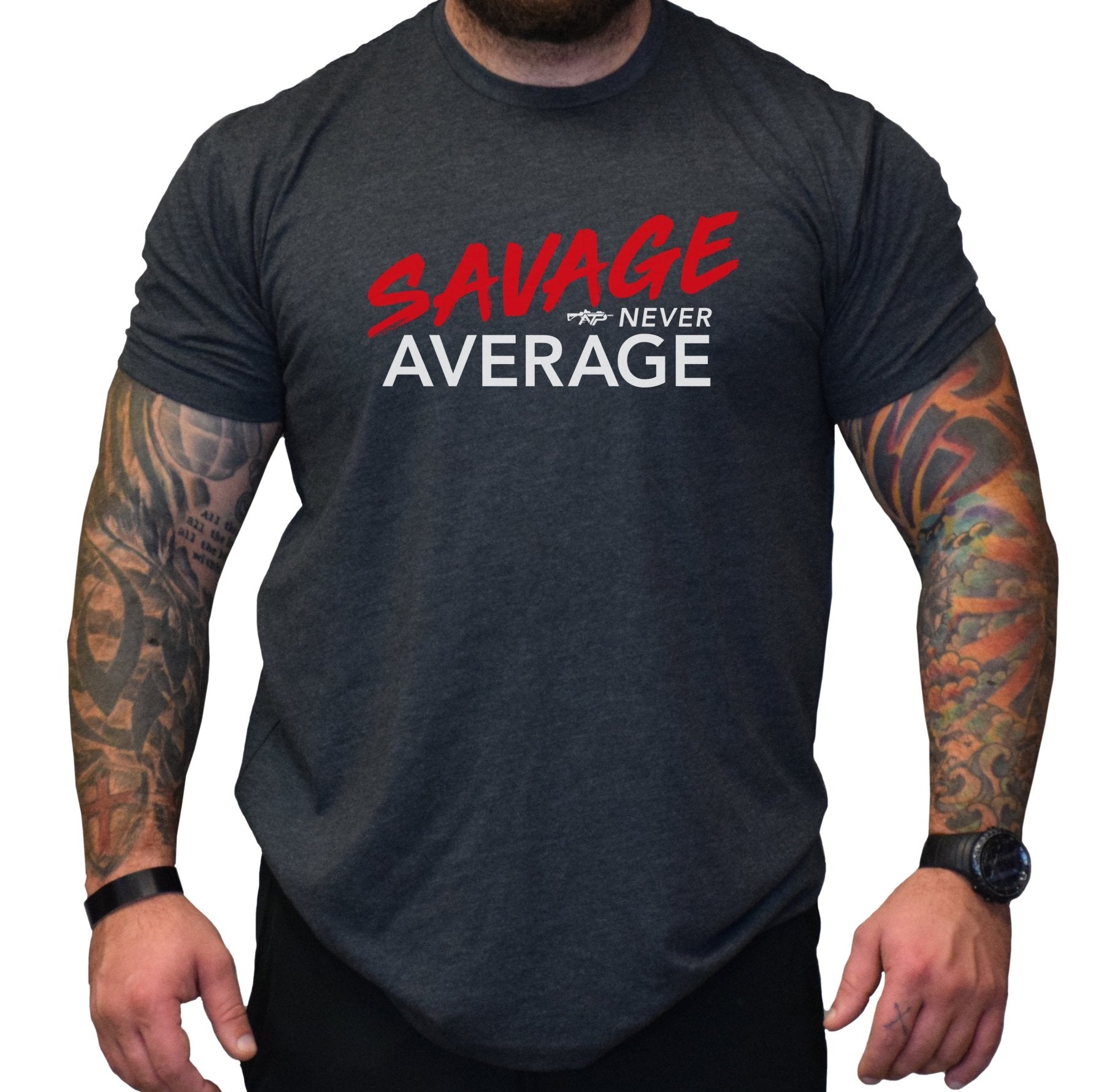 Savage, Never Average - Small - Shirt