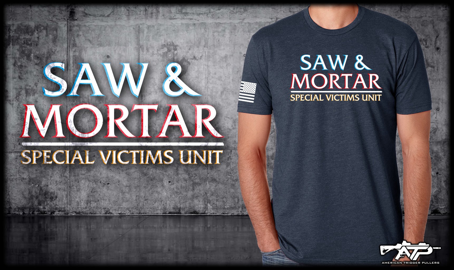 Saw & Mortar - Navy Heather - Archive