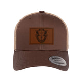SF Insignia Leather Patch Snap Back - OSFA - Headwear