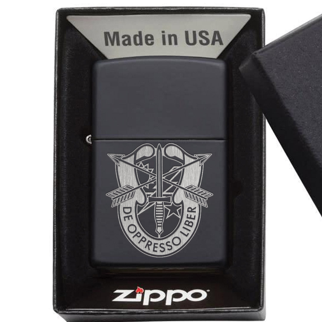 SF Ranger Insignia Lighter - Matte Black - Lighter
