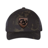 SGM Academy Class 73 Leather Patch Snapback - OSFA - No Discount