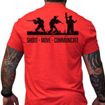 Shoot Move Communicate - Small - Shirt