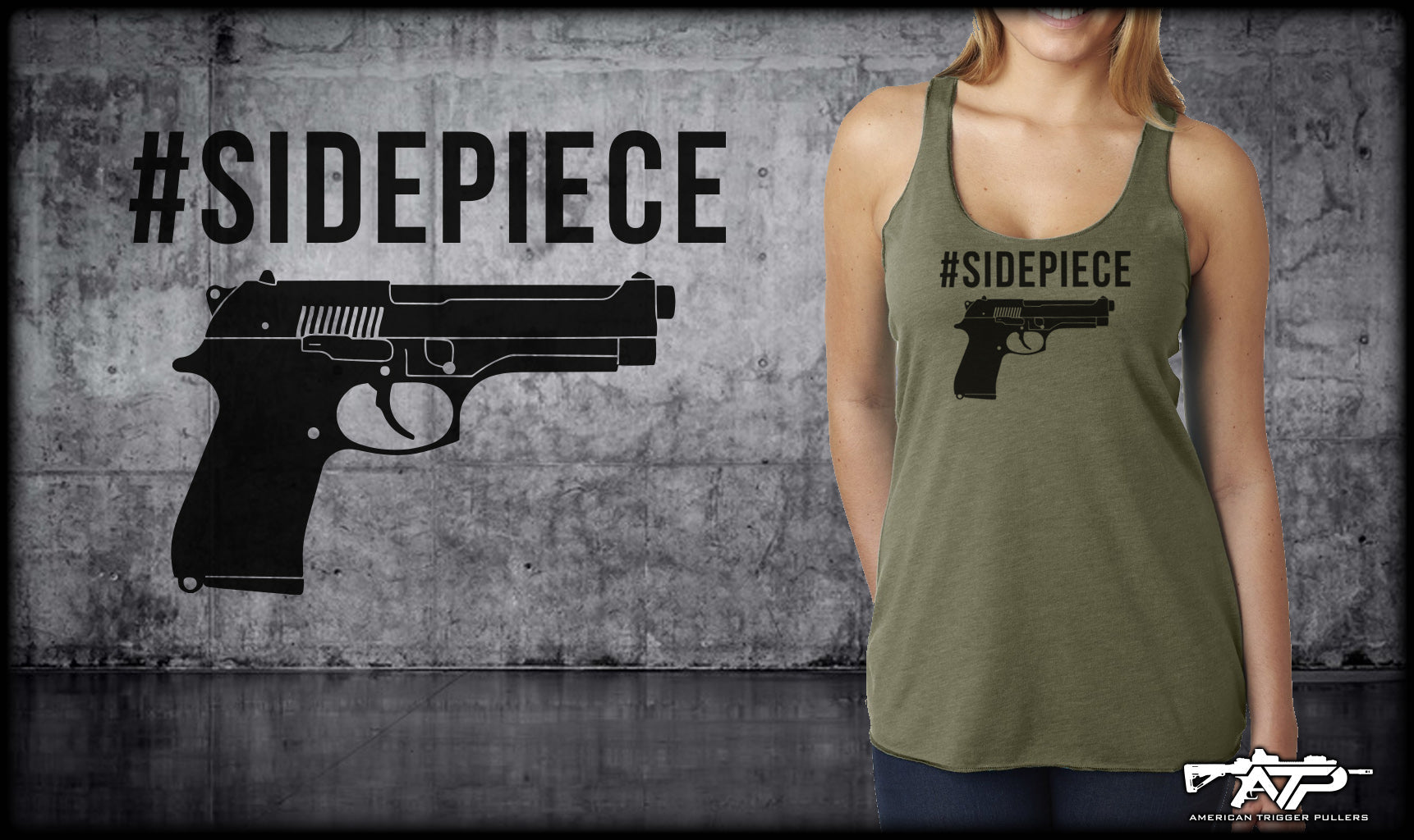 Side Piece Triblend Tank - Small - Archive