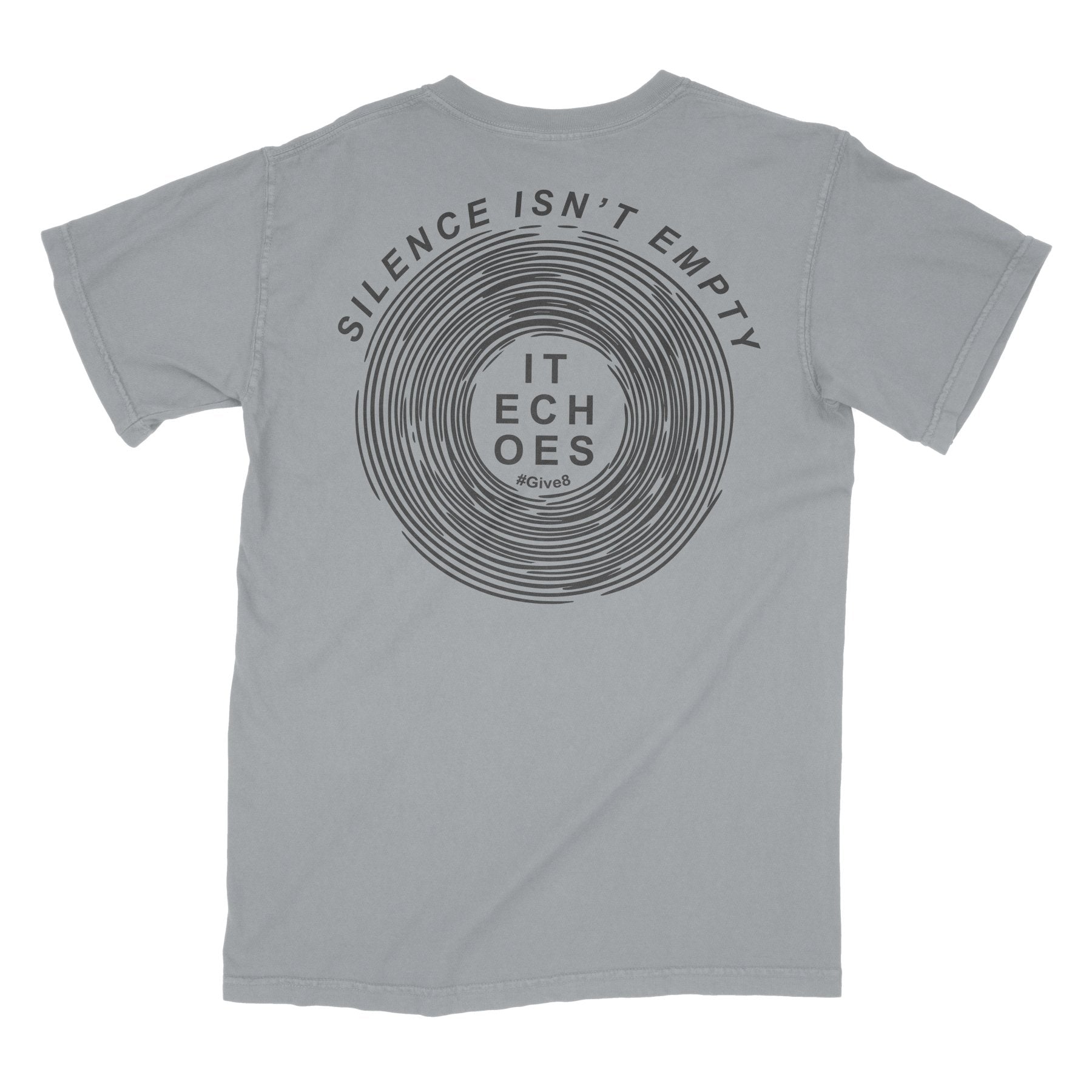 Silence Echoes Heavyweight Tee - Small - Shirt