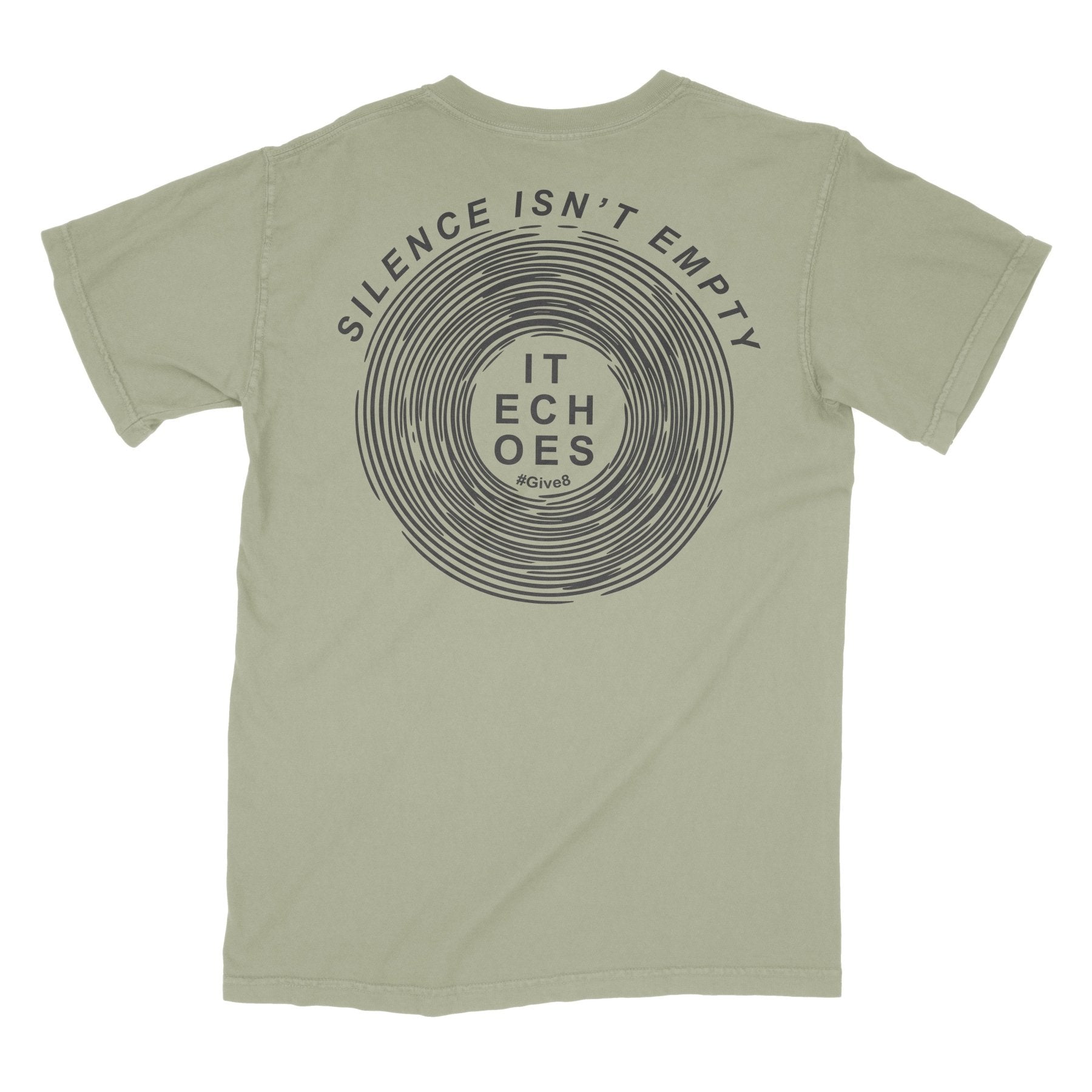 Silence Echoes Heavyweight Tee - Small - Shirt