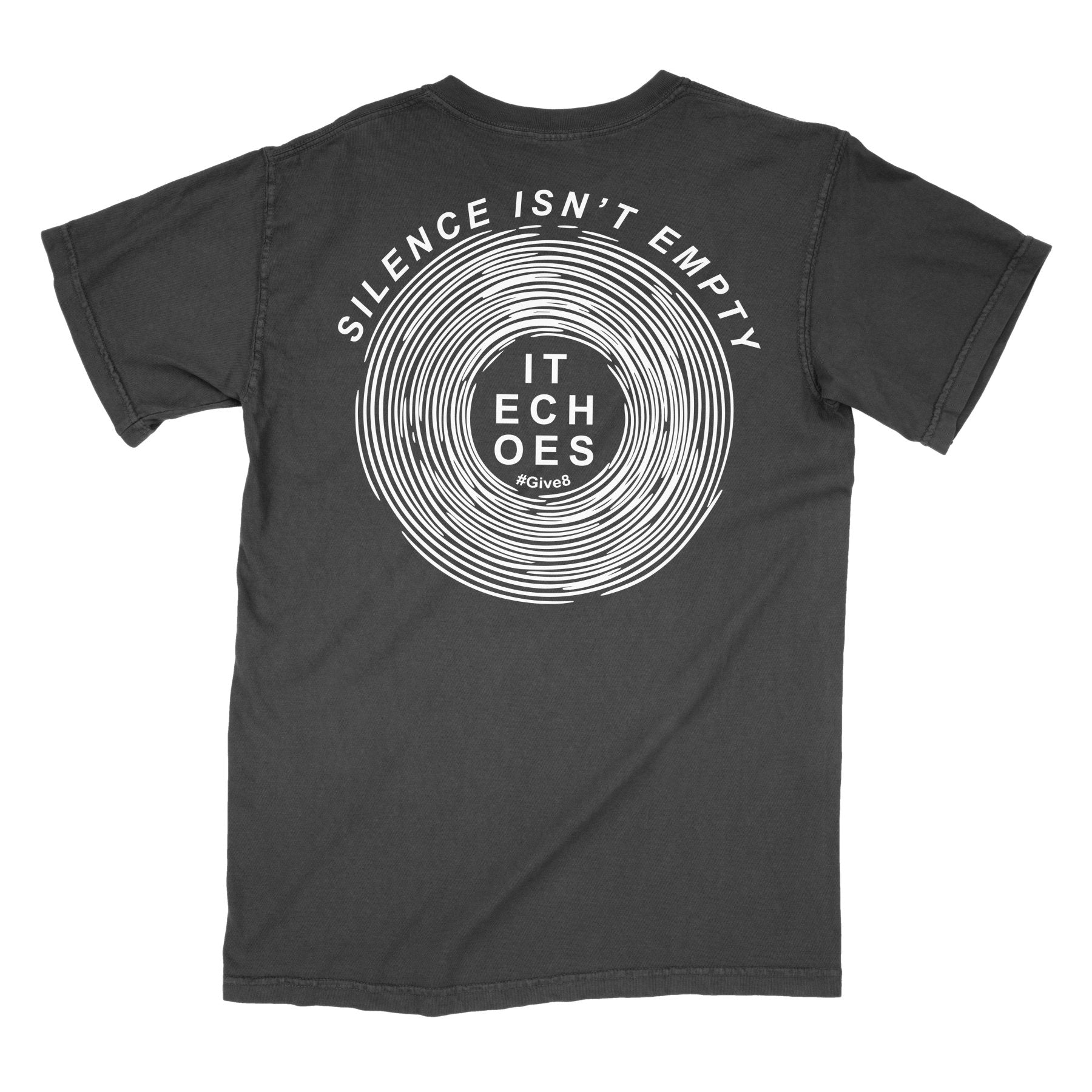 Silence Echoes Heavyweight Tee - Small - Shirt