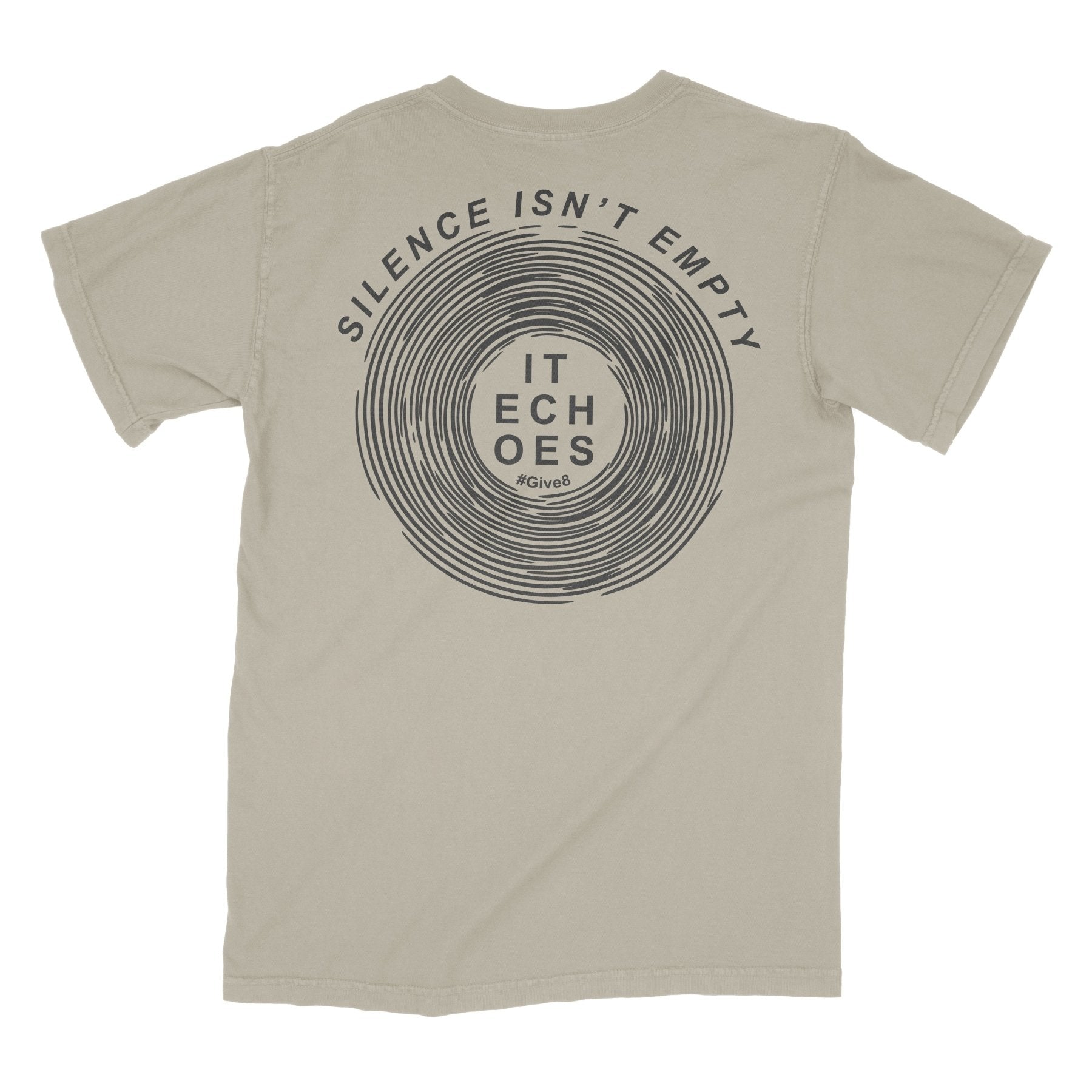 Silence Echoes Heavyweight Tee - Small - Shirt