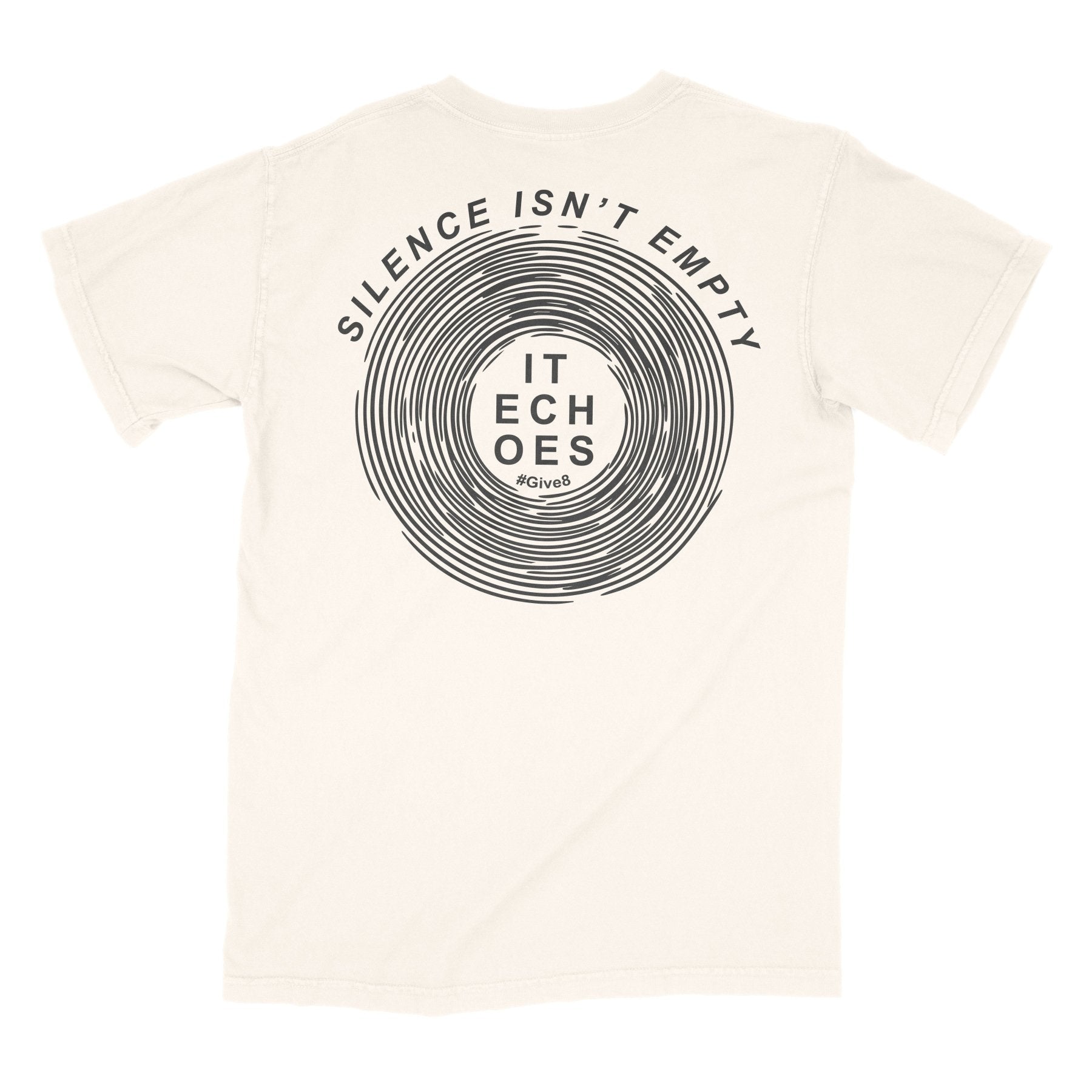 Silence Echoes Heavyweight Tee - Small - Shirt