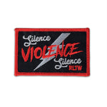 Silence Violence Silence Embroidered Patch - Iron - On - Patches