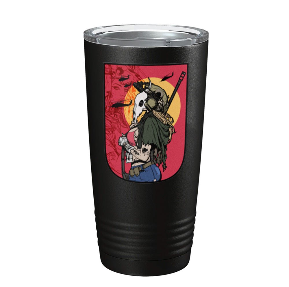 Skull Chick Printed Tumbler - 20oz - Tumbler