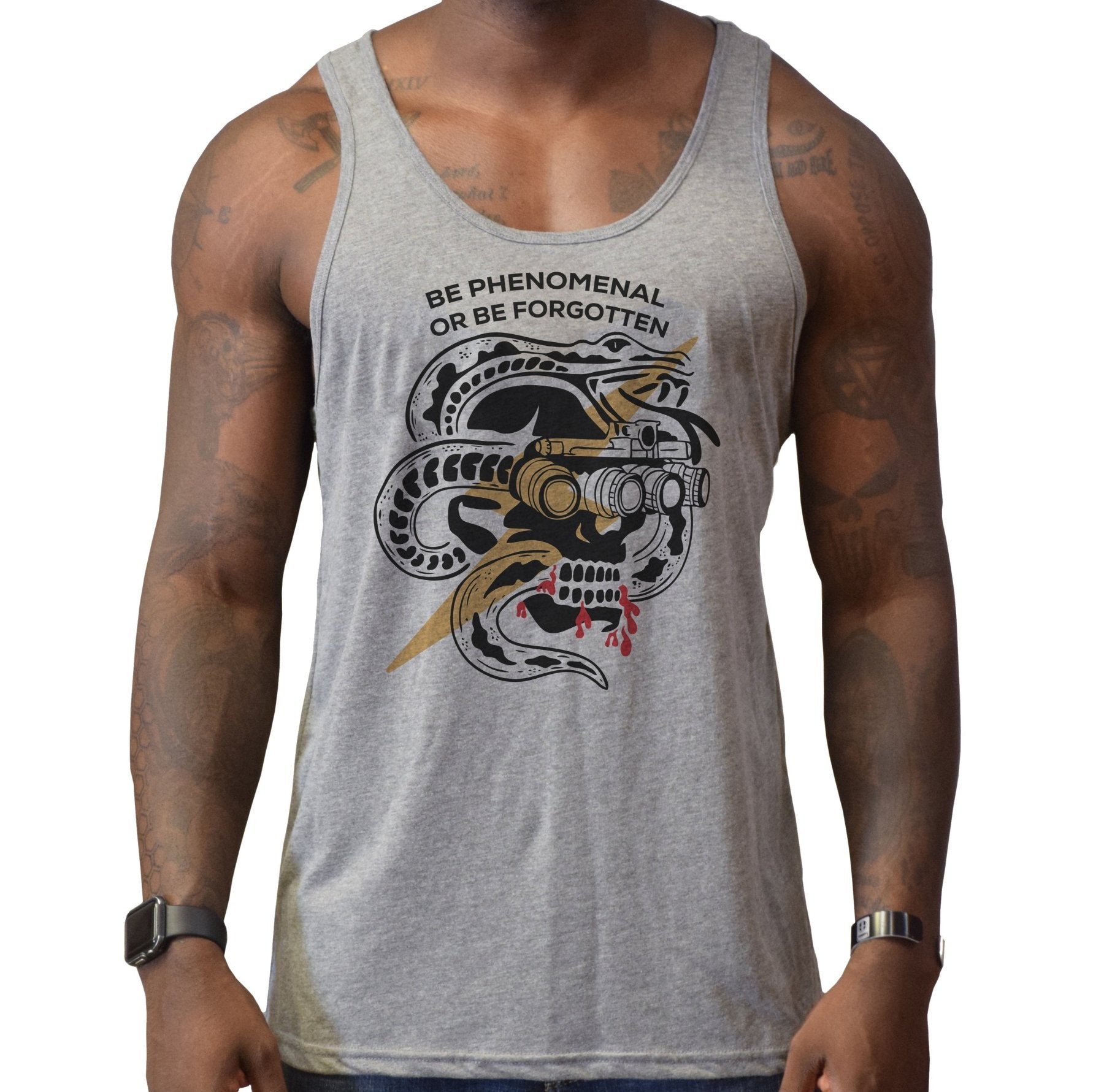 Skull Snake Men's Tank - Small - Tank