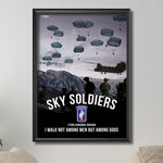 Sky Soldier Canvas - Square - Print