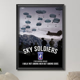 Sky Soldier Canvas - Square - Print