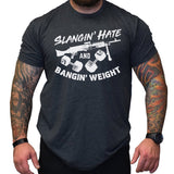 Slangin' Hate and Bangin' Weight - Small - Shirt