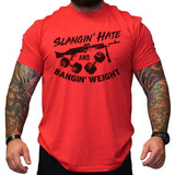 Slangin' Hate and Bangin' Weight - Small - Shirt