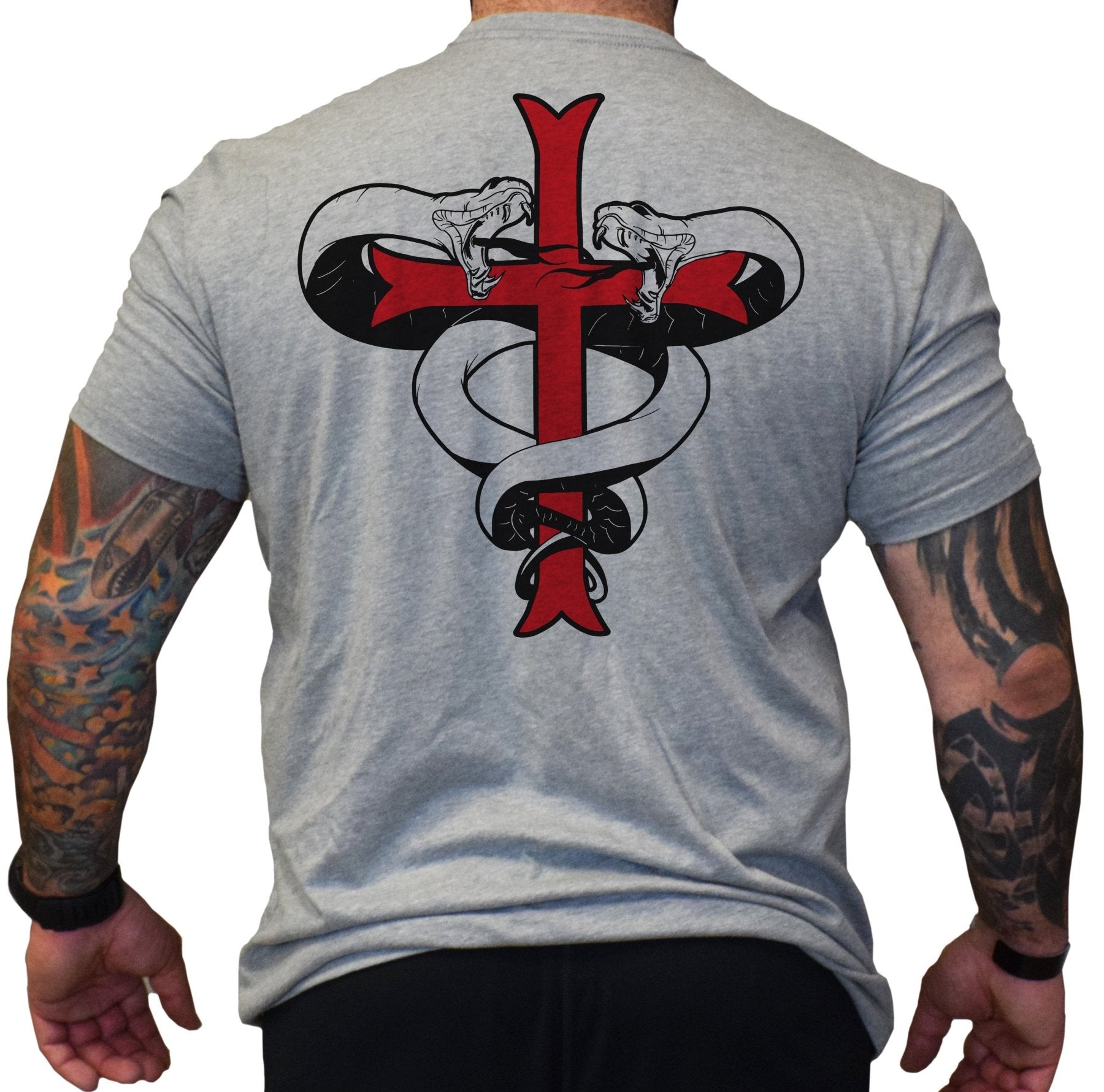 Snake Crusader Cross - Small - Shirt