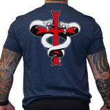 Snake Crusader Cross - Small - Shirt