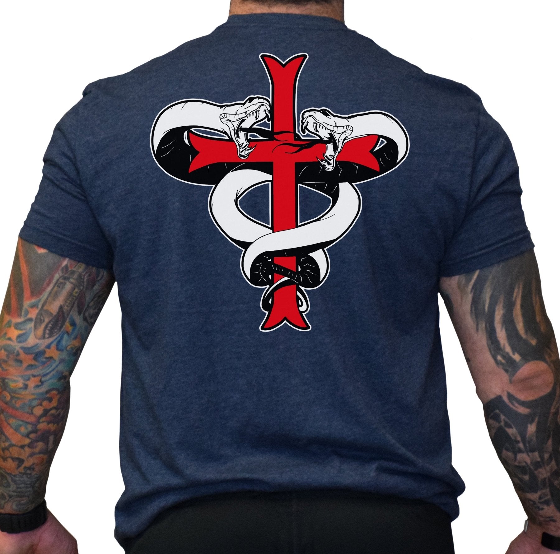 Snake Crusader Cross - Small - Shirt