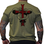 Snake Crusader Cross - Small - Shirt