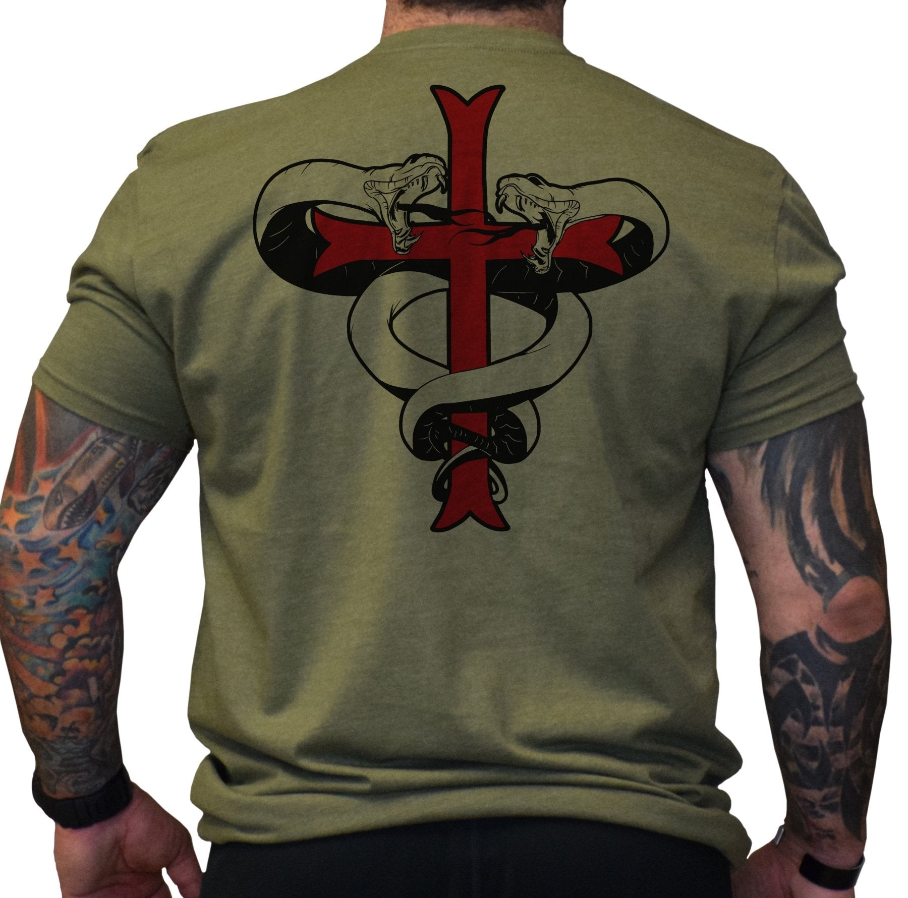 Snake Crusader Cross - Small - Shirt