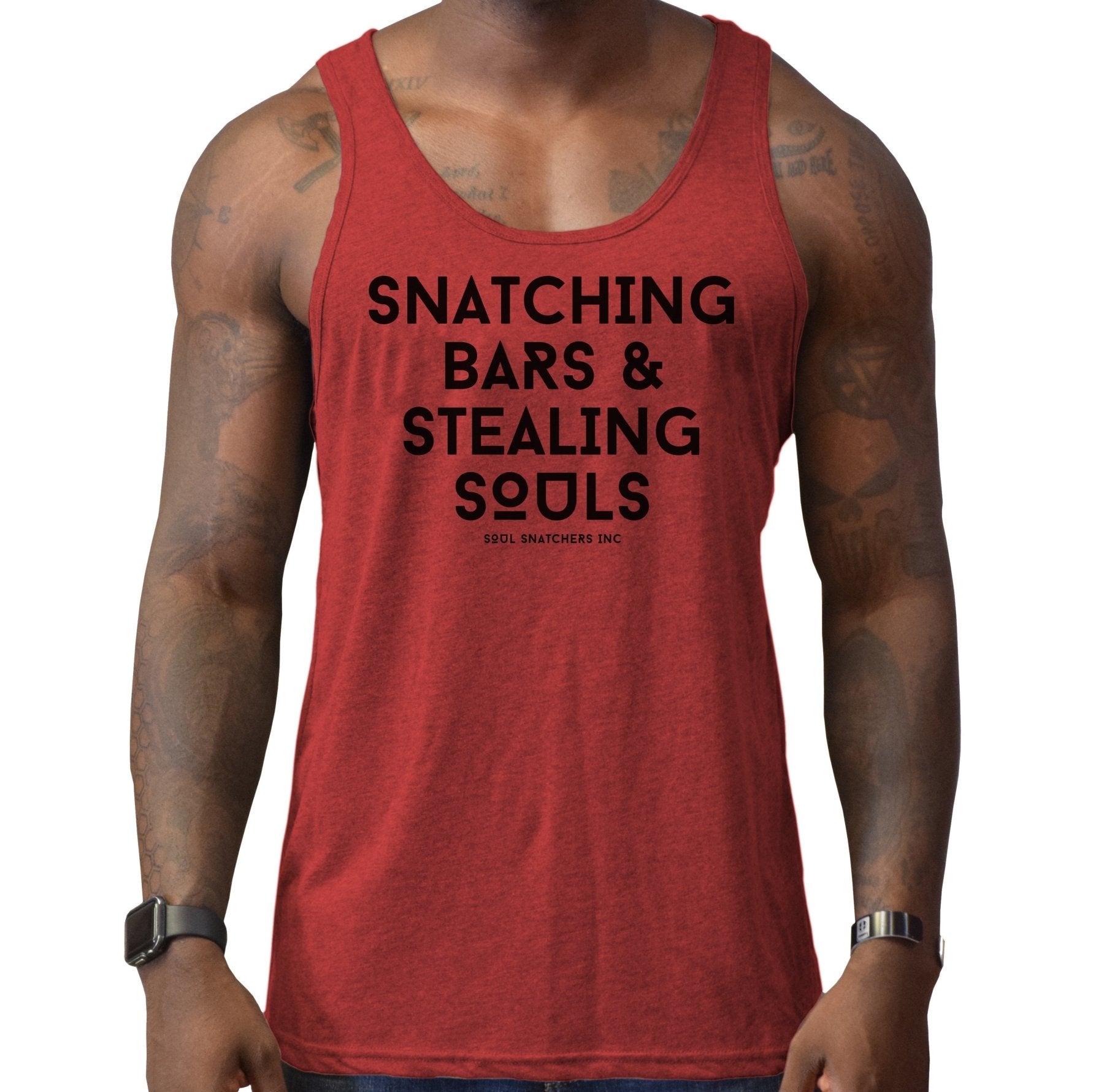 Snatching Bars Men's Tank - Small - Tank